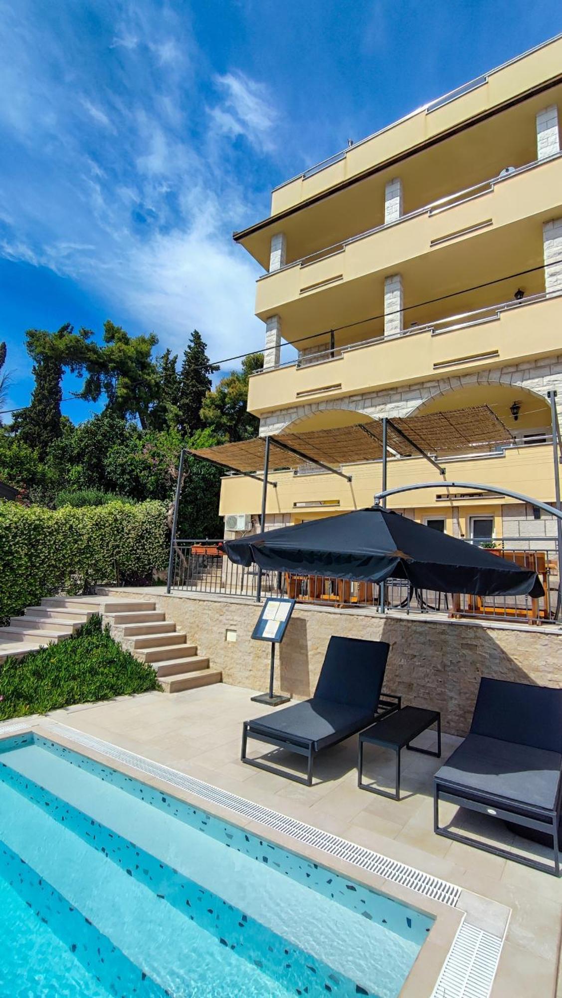 Villa Penava, Private Beach, Pool And 7Min To Trogir Exterior foto